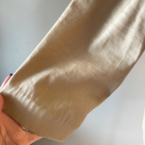 NWT LANE BRYANT Lightweight drape jacket / open cardigan STRETCH LINEN size 22 - Picture 3 of 13